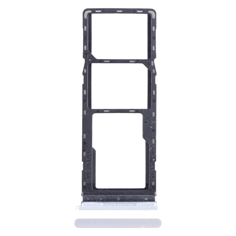For Tecno Spark 8C KG5k SIM Card Tray + SIM Card Tray + Micro SD Card Tray (Gold) - Card Tray by buy2fix | Online Shopping UK | buy2fix