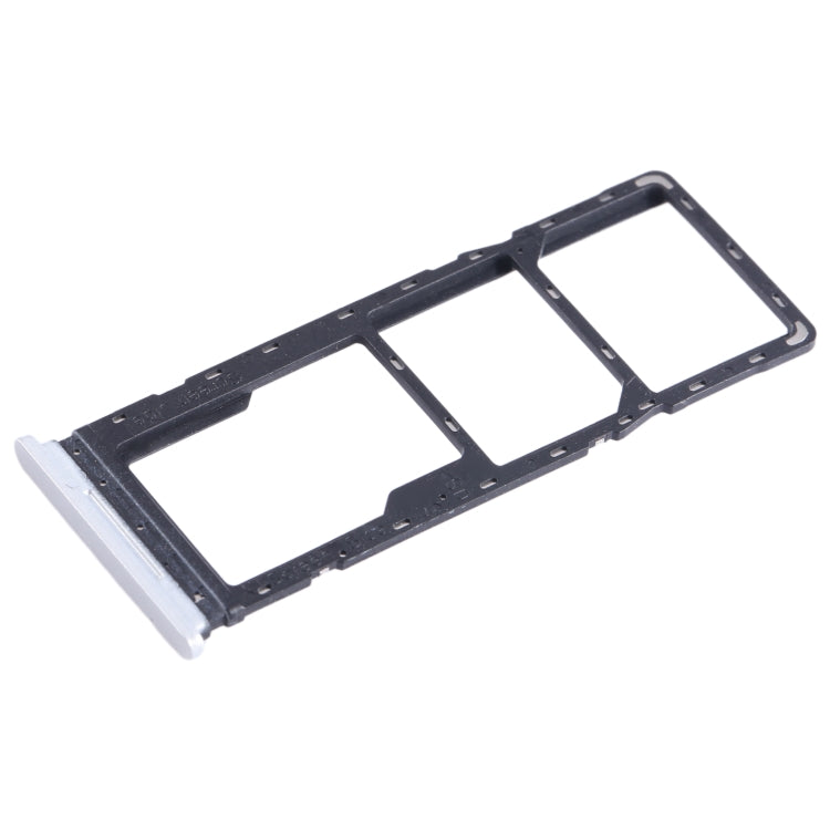 For Tecno Spark 8C KG5k SIM Card Tray + SIM Card Tray + Micro SD Card Tray (Gold) - Card Tray by buy2fix | Online Shopping UK | buy2fix