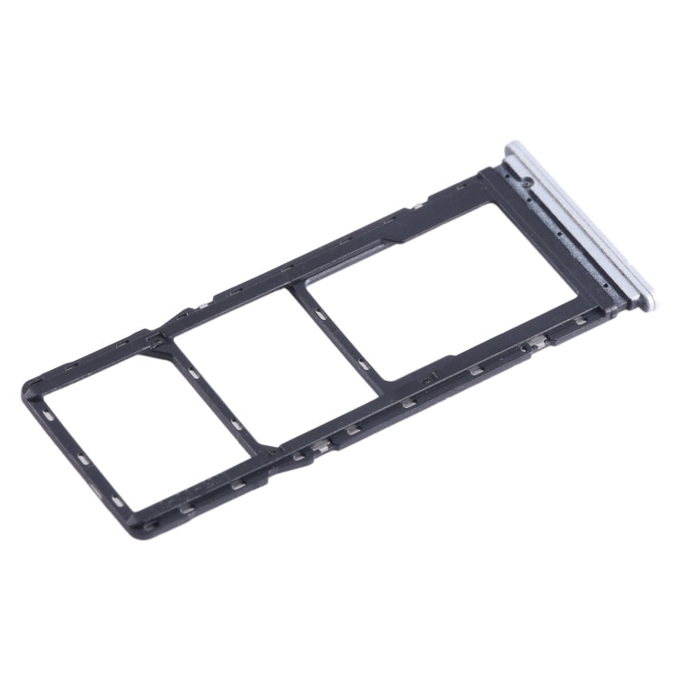 For Tecno Spark 8C KG5k SIM Card Tray + SIM Card Tray + Micro SD Card Tray (Gold) - Card Tray by buy2fix | Online Shopping UK | buy2fix