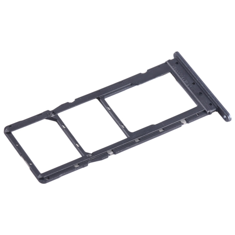 For Tecno Spark Go 2023 BF7n SIM Card Tray + SIM Card Tray + Micro SD Card Tray (Black) - Card Tray by buy2fix | Online Shopping UK | buy2fix