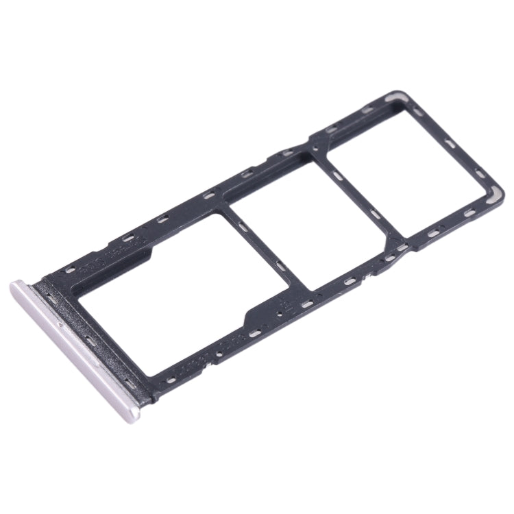 For Tecno Pop 7 Pro BF7 SIM Card Tray + SIM Card Tray + Micro SD Card Tray (Gold) - Card Tray by buy2fix | Online Shopping UK | buy2fix