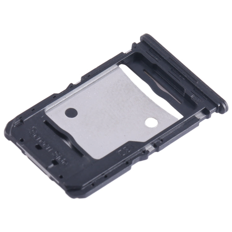 For Tecno Camon 20 Pro SIM Card Tray + Micro SD Card Tray (Silver) - Card Tray by buy2fix | Online Shopping UK | buy2fix