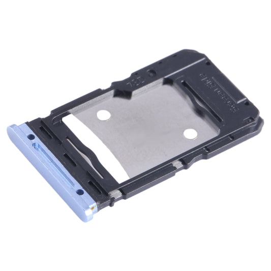 For Infinix Zero X Pro X6810 SIM Card Tray + SIM Card Tray + Micro SD Card Tray (Blue) - Card Tray by buy2fix | Online Shopping UK | buy2fix