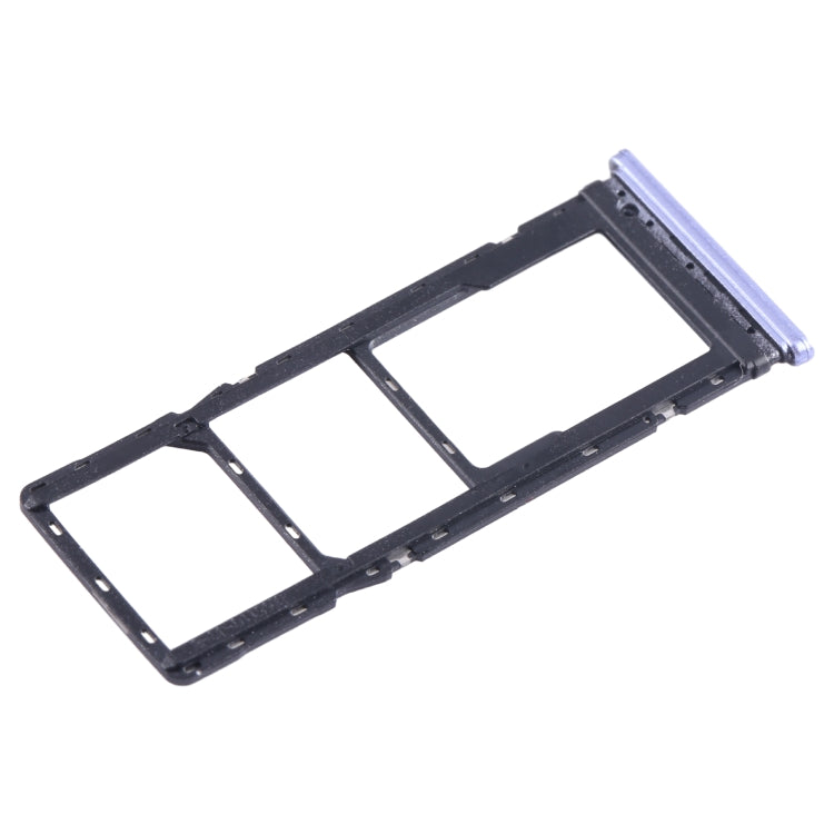 For Infinix Smart 6 X6511B SIM Card Tray + SIM Card Tray + Micro SD Card Tray (Purple) - Card Tray by buy2fix | Online Shopping UK | buy2fix