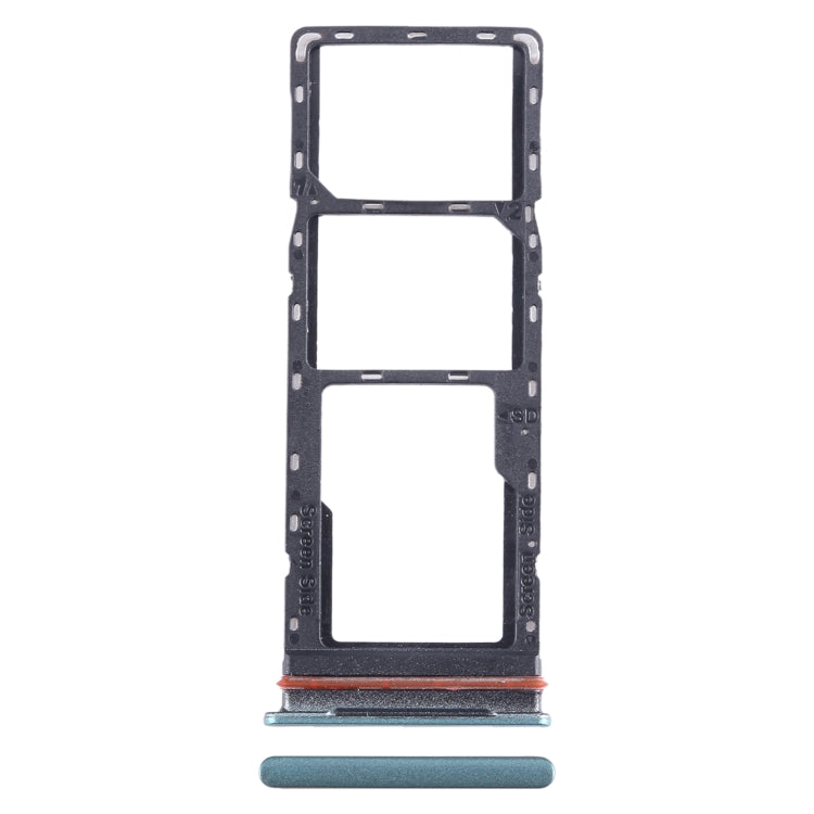 For Infinix Note 11i SIM Card Tray + SIM Card Tray + Micro SD Card Tray (Green) - Card Tray by buy2fix | Online Shopping UK | buy2fix