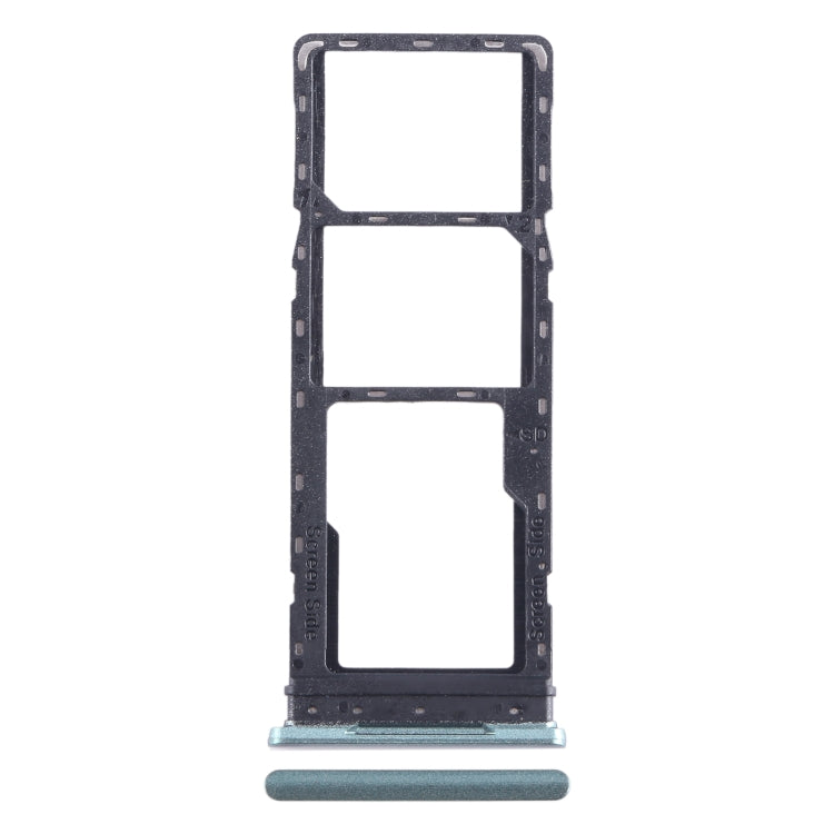 For Infinix Hot 12i X665B SIM Card Tray + SIM Card Tray + Micro SD Card Tray (Green) - Card Tray by buy2fix | Online Shopping UK | buy2fix