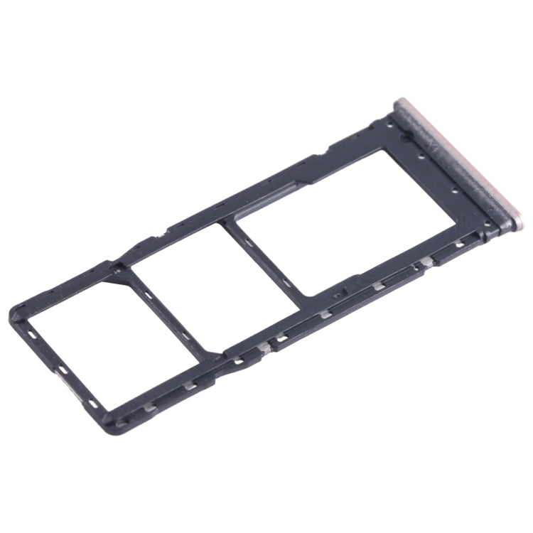 For Infinix Note 12 4G X663 SIM Card Tray + SIM Card Tray + Micro SD Card Tray (Gold) - Card Tray by buy2fix | Online Shopping UK | buy2fix