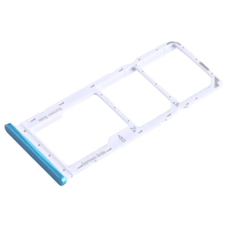 For Infinix Smart 7 India X6517 SIM Card Tray + SIM Card Tray + Micro SD Card Tray (Green) - Card Tray by buy2fix | Online Shopping UK | buy2fix