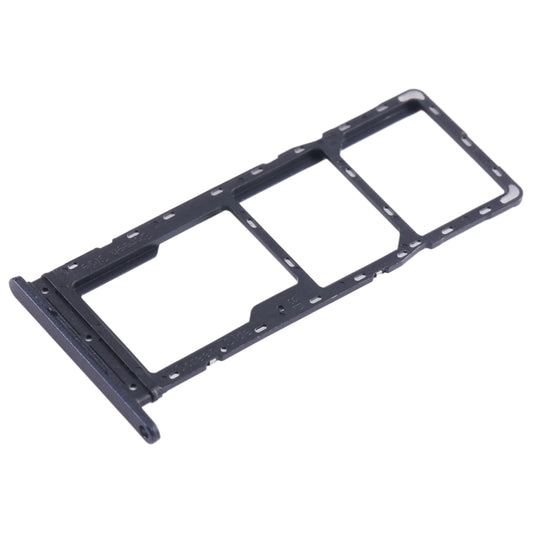 For Infinix Smart 7 HD X6516 SIM Card Tray + SIM Card Tray + Micro SD Card Tray (Black) - Card Tray by buy2fix | Online Shopping UK | buy2fix