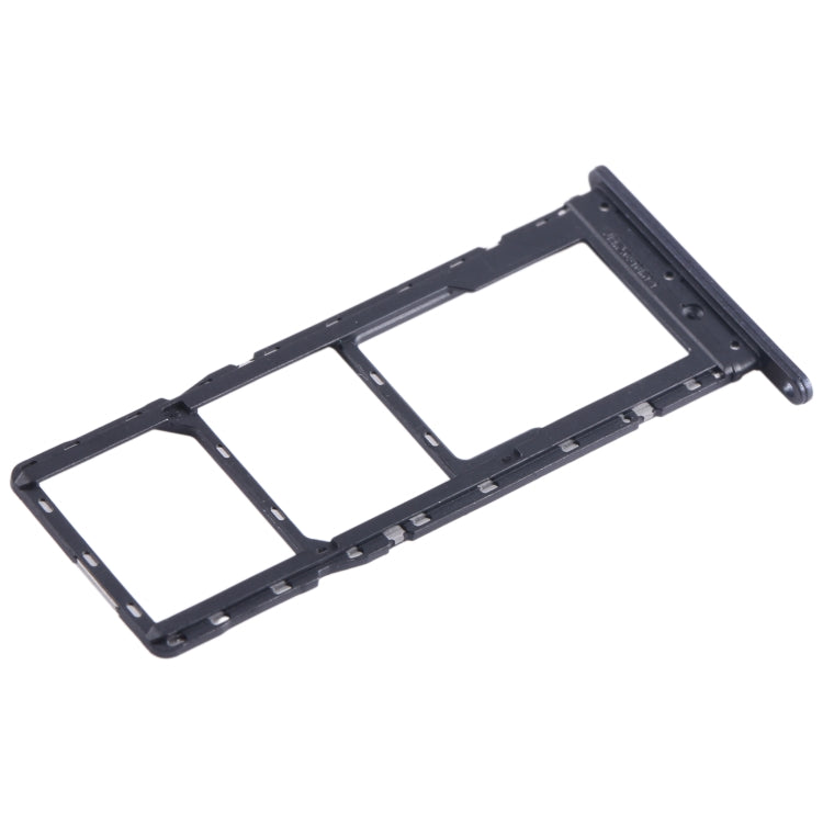 For Infinix Smart 7 HD X6516 SIM Card Tray + SIM Card Tray + Micro SD Card Tray (Black) - Card Tray by buy2fix | Online Shopping UK | buy2fix