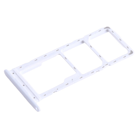 For Infinix Smart 7 HD X6516 SIM Card Tray + SIM Card Tray + Micro SD Card Tray (White) - Card Tray by buy2fix | Online Shopping UK | buy2fix