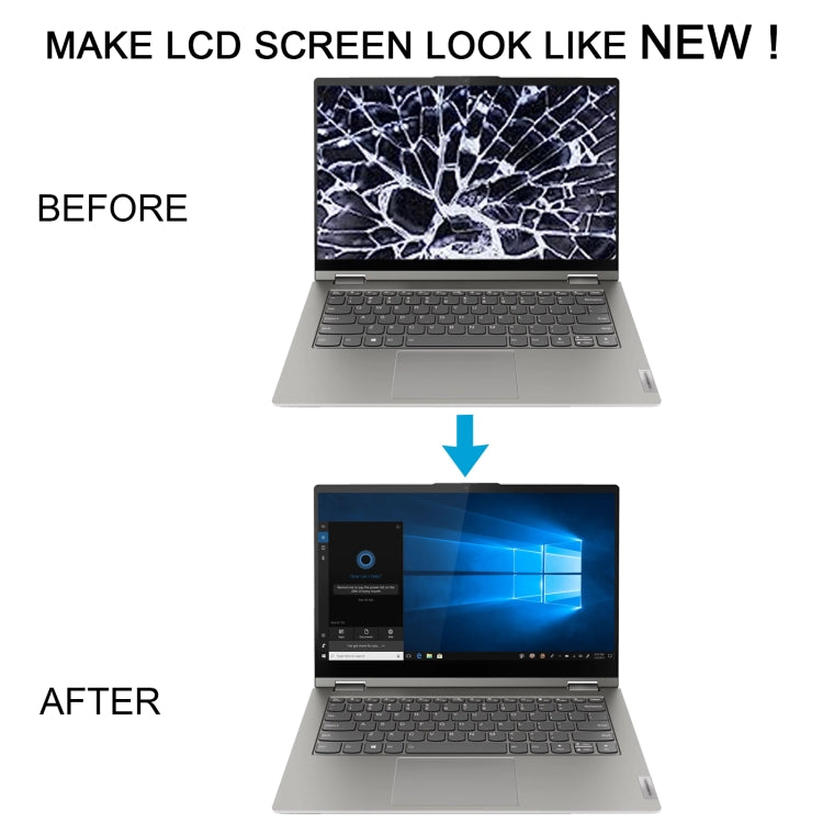 LCD Screen Digitizer Full Assembly with Frame for Lenovo Yoga 14cITL 2021 (Black) - Lenovo Spare Parts by buy2fix | Online Shopping UK | buy2fix