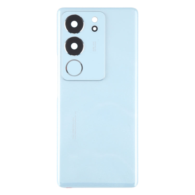 For vivo V29 Pro Original Battery Back Cover with Camera Lens Cover(Blue) - Back Cover by buy2fix | Online Shopping UK | buy2fix