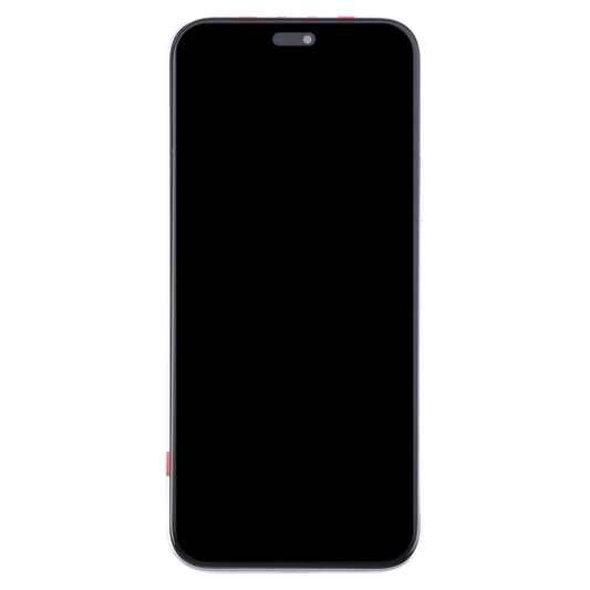 For Honor X8b Original LCD Screen Digitizer Full Assembly with Frame (Silver) by buy2fix