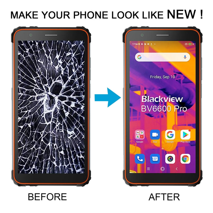 Original LCD Screen for Blackview BV6600 Pro with Digitizer Full Assembly (Black) - Blackview by buy2fix | Online Shopping UK | buy2fix