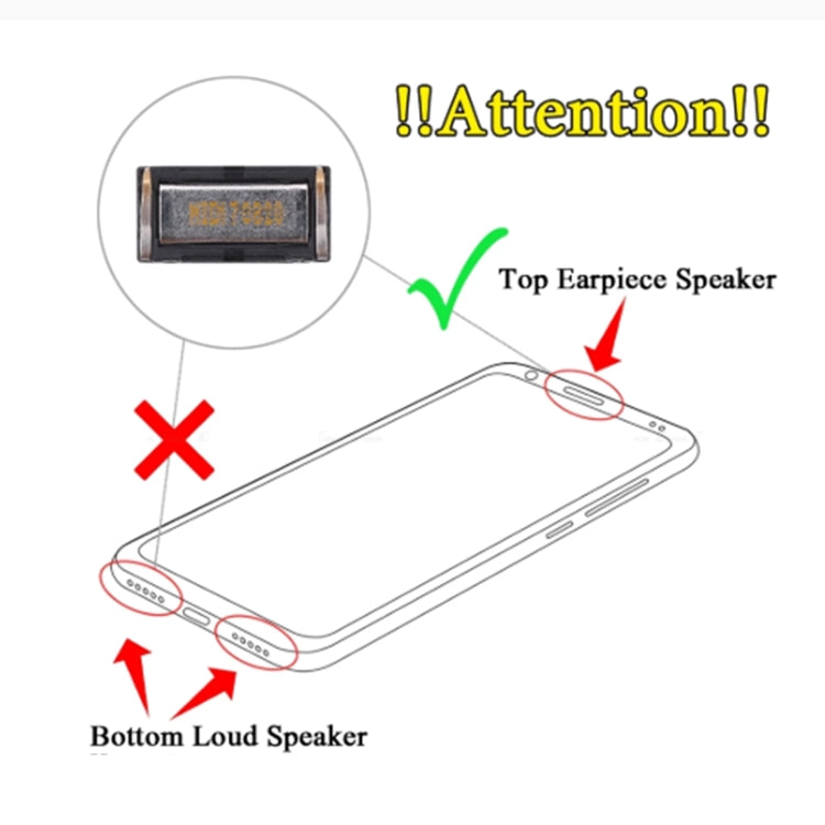 10 PCS Earpiece Speaker for LG X4+ - For LG by buy2fix | Online Shopping UK | buy2fix