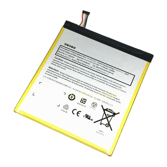 For Amazon Kindle Fire HD 8 6th Gen PR53DC 4750mAh Li-polymer Battery Replacement - For Watch by buy2fix | Online Shopping UK | buy2fix