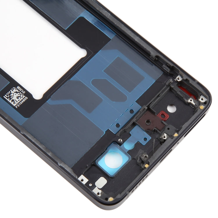 For OPPO Reno7 Pro 5G Front Housing LCD Frame Bezel Plate (Black) - LCD Screen by buy2fix | Online Shopping UK | buy2fix