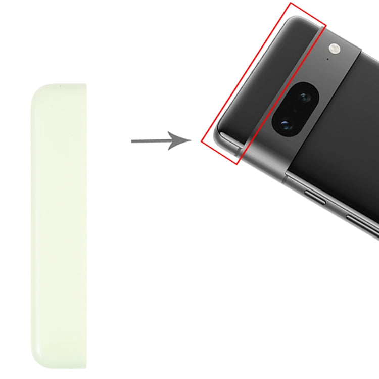 Original Front Upper Top Back Cover for Google Pixel 7 (Yellow) by buy2fix