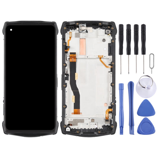 LCD Screen and Digitizer Full Assembly with Frame for Ulefone Power Armor 13(Black) - Ulefone by buy2fix | Online Shopping UK | buy2fix