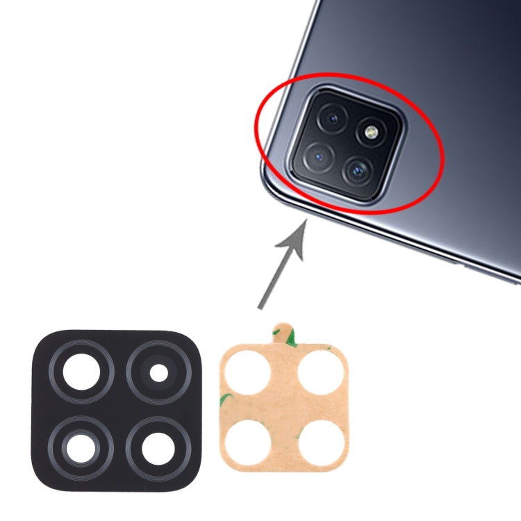 For OPPO A73 5G / A53 5G / A72 5G PDYM20 10pcs Back Camera Lens by buy2fix