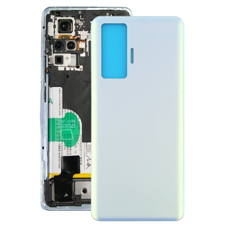 For Vivo X50 5G / V2001A Battery Back Cover (Baby Blue) by buy2fix
