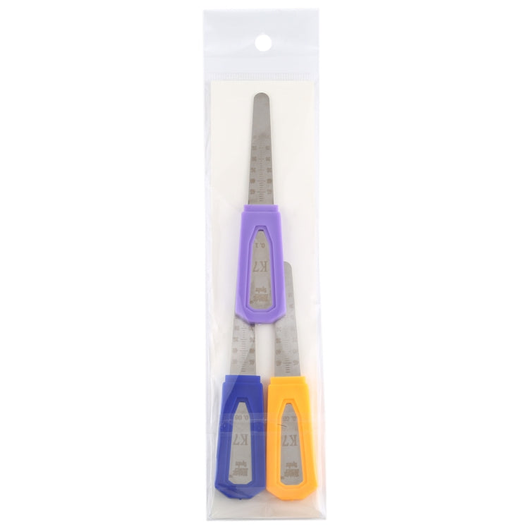 Spahr K7 0.1 / 0.08 / 0.06 mm Stainless Steel Ruler Phone Disassembly Hand Tool - Crowbar by buy2fix | Online Shopping UK | buy2fix