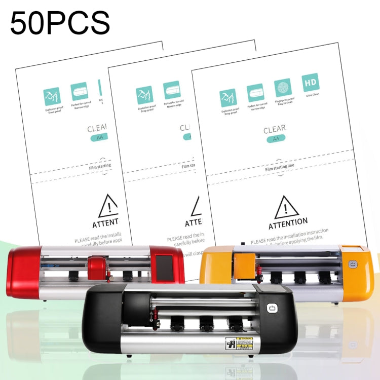50 PCS F0005 HD TPU (Domestic) Soft Film Supplies for Protector Cutter - Phone Film Cutter by buy2fix | Online Shopping UK | buy2fix