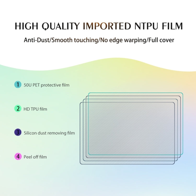 50 PCS F0005 HD TPU (Domestic) Soft Film Supplies for Protector Cutter - Phone Film Cutter by buy2fix | Online Shopping UK | buy2fix