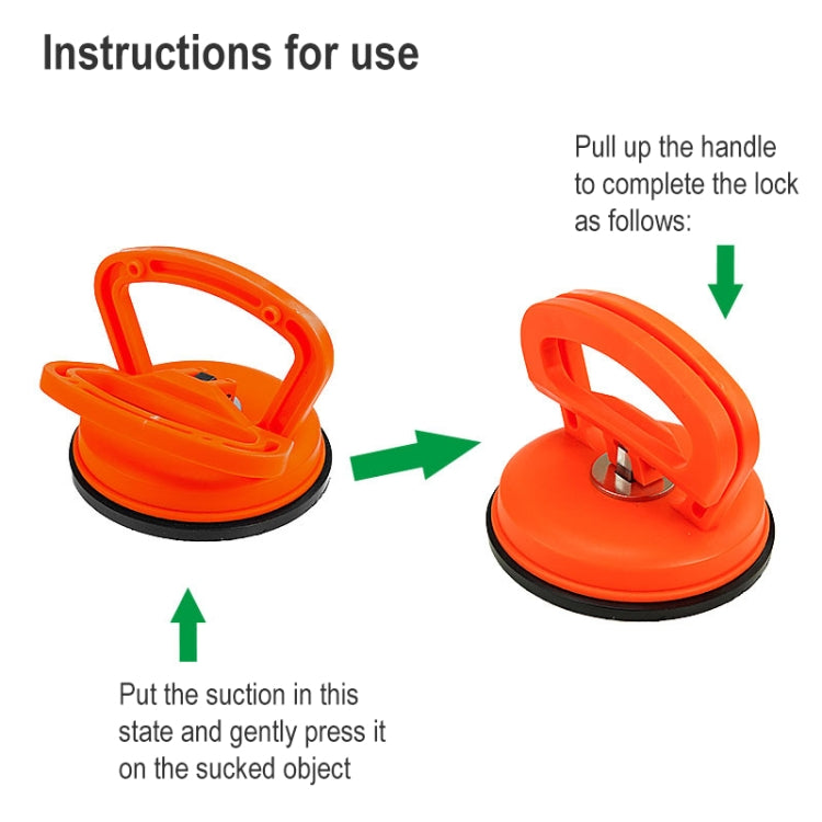 Large Car Dent Repair Puller Suction Cup Bodywork Panel Sucker (Orange) - Hand Tool Sets by buy2fix | Online Shopping UK | buy2fix