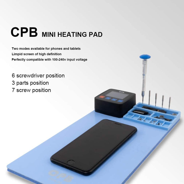 CPB CP300 LCD Screen Heating Pad Safe Repair Tool, EU Plug - Repair Platform by buy2fix | Online Shopping UK | buy2fix