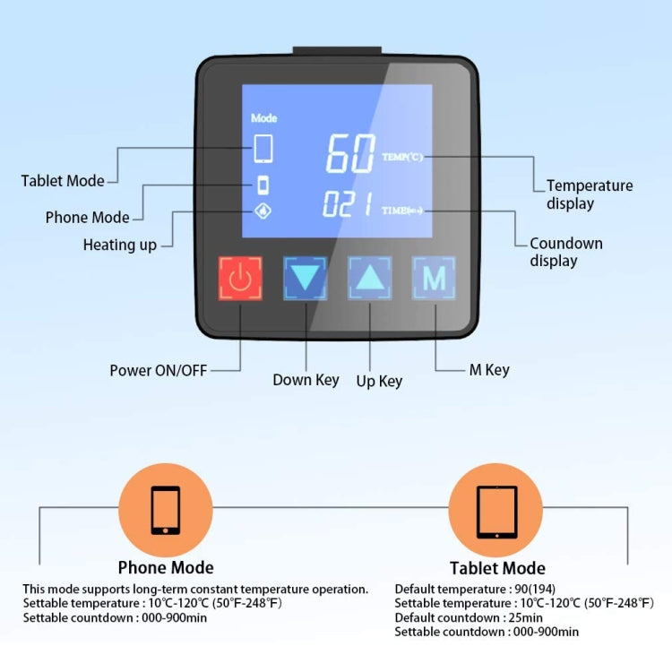 CPB CP300 LCD Screen Heating Pad Safe Repair Tool, EU Plug - Repair Platform by buy2fix | Online Shopping UK | buy2fix