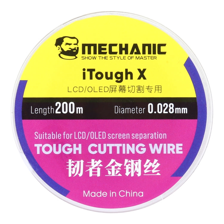 MECHANIC iTough X 200M 0.028MM LCD OLED Screen Cutting Wire - Welding Wire by MECHANIC | Online Shopping UK | buy2fix