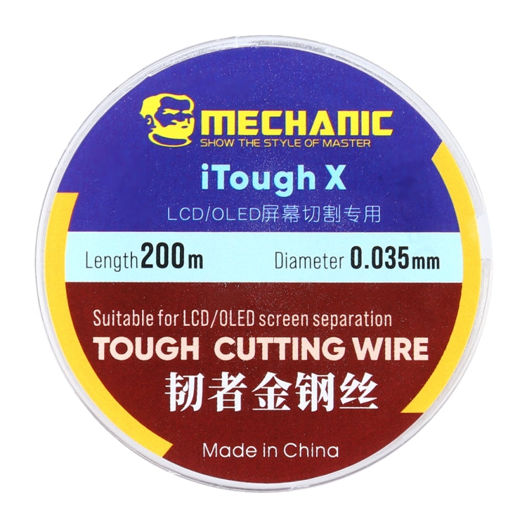 MECHANIC iTough X 200M 0.035MM LCD OLED Screen Cutting Wire - Welding Wire by MECHANIC | Online Shopping UK | buy2fix