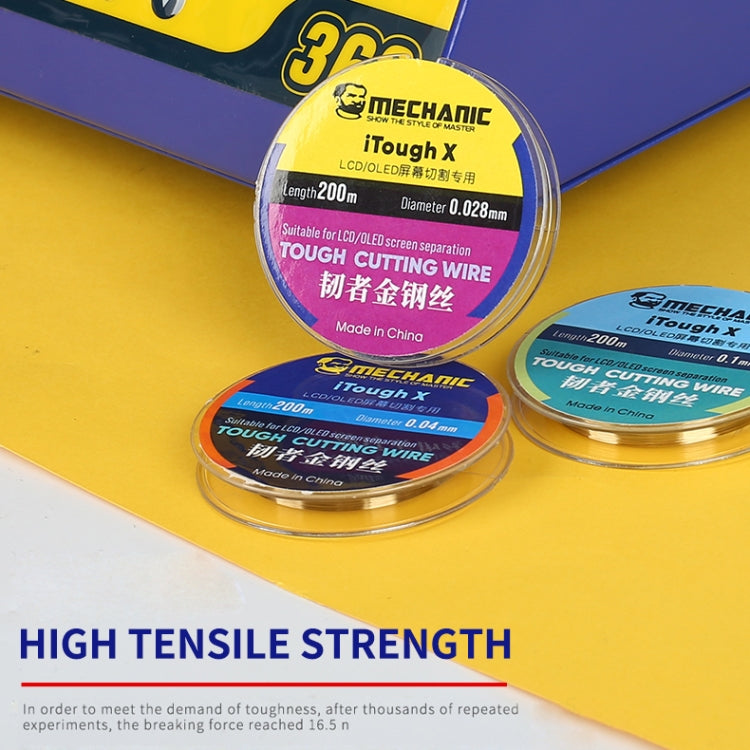 MECHANIC iTough X 200M 0.06MM LCD OLED Screen Cutting Wire - Welding Wire by MECHANIC | Online Shopping UK | buy2fix