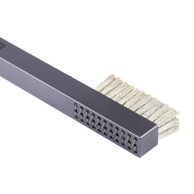 Qianli iBrush Straight Handle Aluminum Alloy Steel Brush - Dust Remove Tool by QIANLI | Online Shopping UK | buy2fix
