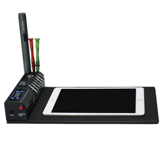 TBK-568R 220V Vacuum LCD Temperature Controller Touch Screen Glass Separator Machine with Multi-function Storage Box by TBK