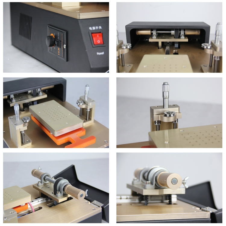 TBK958 Aluminum Alloy LCD Screen Automatic Separation Machine Built-in Temperature Control Chip For 7 inch Mobile Phone by TBK