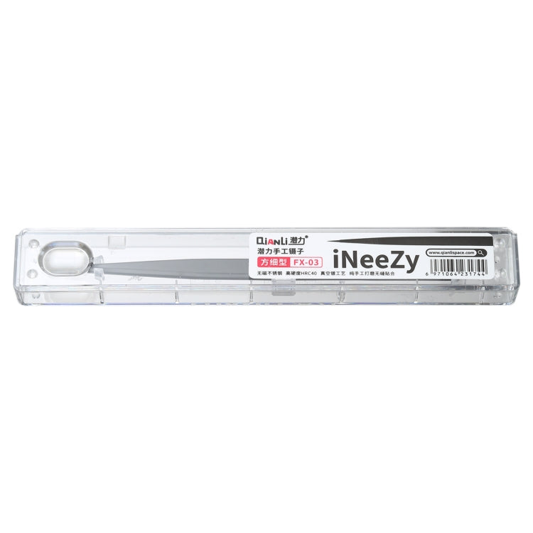 Qianli iNeezy FX-03 Stainless Steel Extra-sharp Thickened Tweezers Pointed Tweezers - Tweezers by QIANLI | Online Shopping UK | buy2fix
