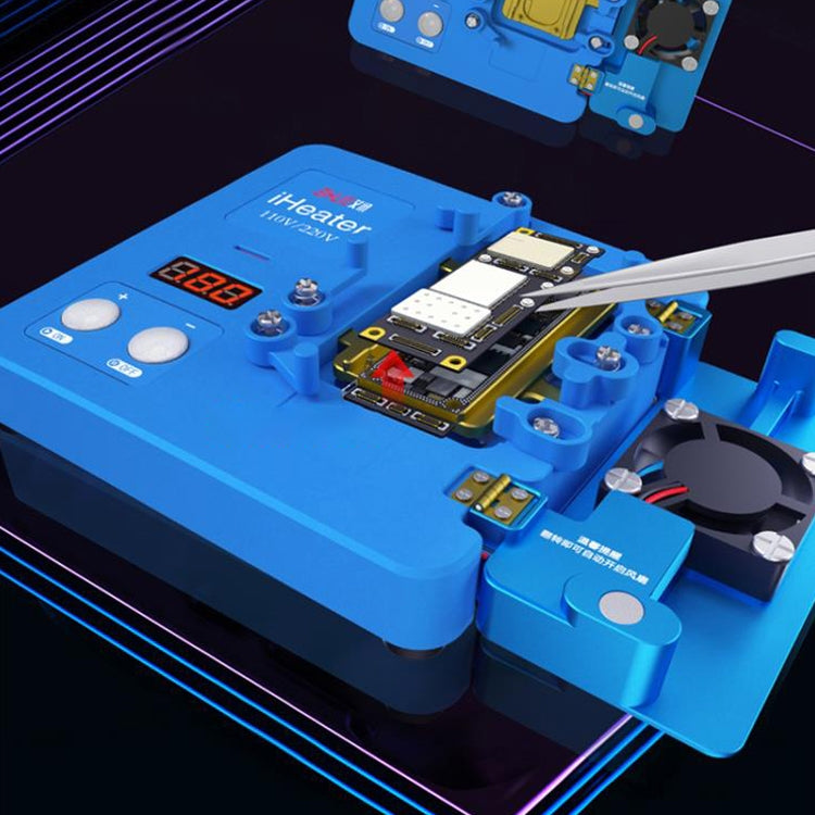 AIXUN iHeater Double Layers Board Pre-heating Soldering Rework Station for iPhone X-12, US Plug - Repair Platform by buy2fix | Online Shopping UK | buy2fix