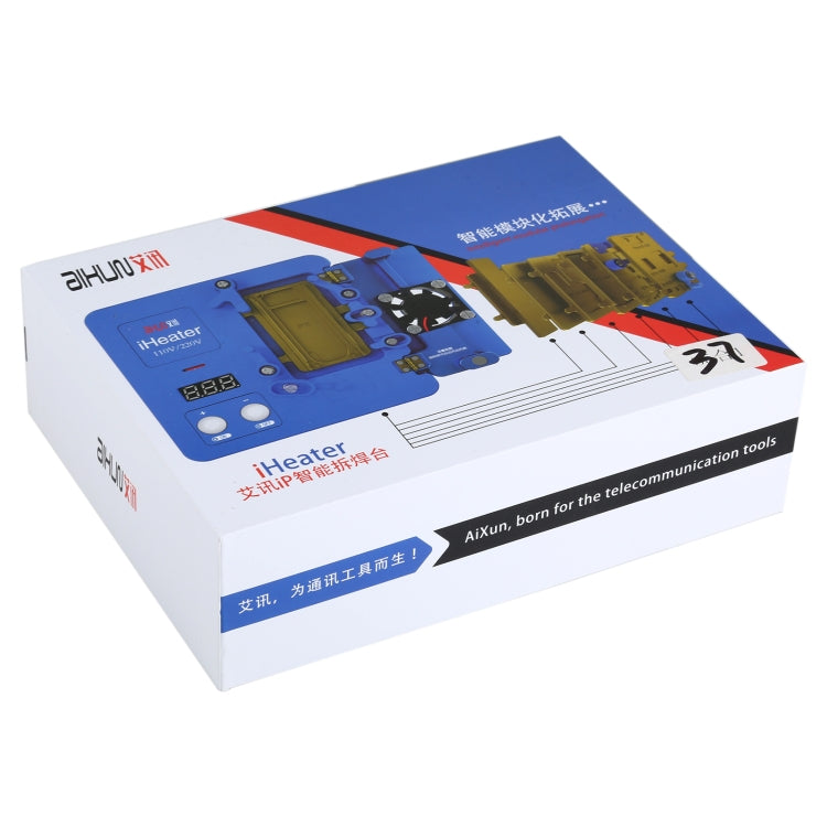 AIXUN iHeater Double Layers Board Pre-heating Soldering Rework Station for iPhone X-12, US Plug - Repair Platform by buy2fix | Online Shopping UK | buy2fix