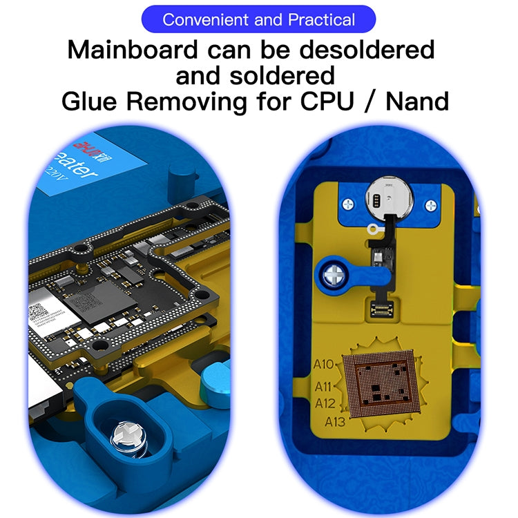 AIXUN iHeater Double Layers Board Pre-heating Soldering Rework Station for iPhone X-12, US Plug - Repair Platform by buy2fix | Online Shopping UK | buy2fix