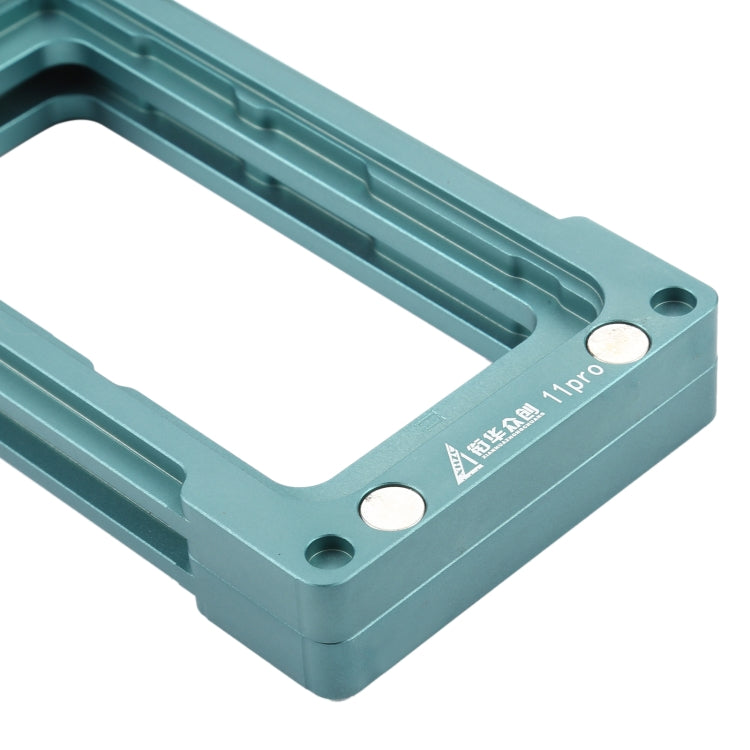 Magnetic LCD Screen Frame Bezel Pressure Holding Mold Clamp Mold For iPhone 11 Pro by buy2fix