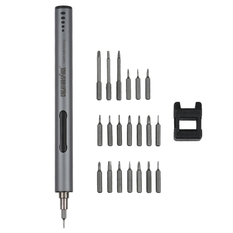 22 in 1 CreationSpace CS02 Cordless Electric Power Screwdriver - Screwdriver Set by CREATIONSPACE | Online Shopping UK | buy2fix