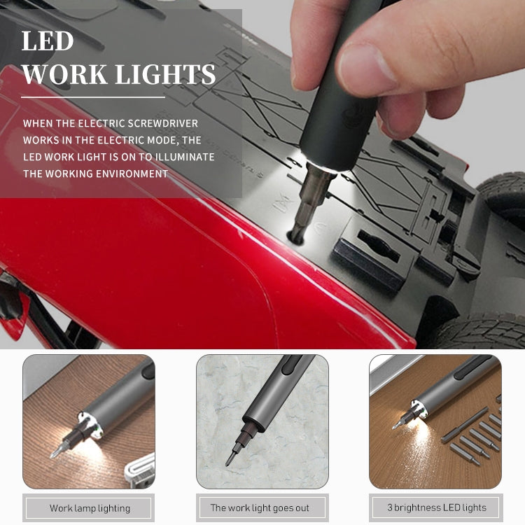 22 in 1 CreationSpace CS02 Cordless Electric Power Screwdriver - Screwdriver Set by CREATIONSPACE | Online Shopping UK | buy2fix