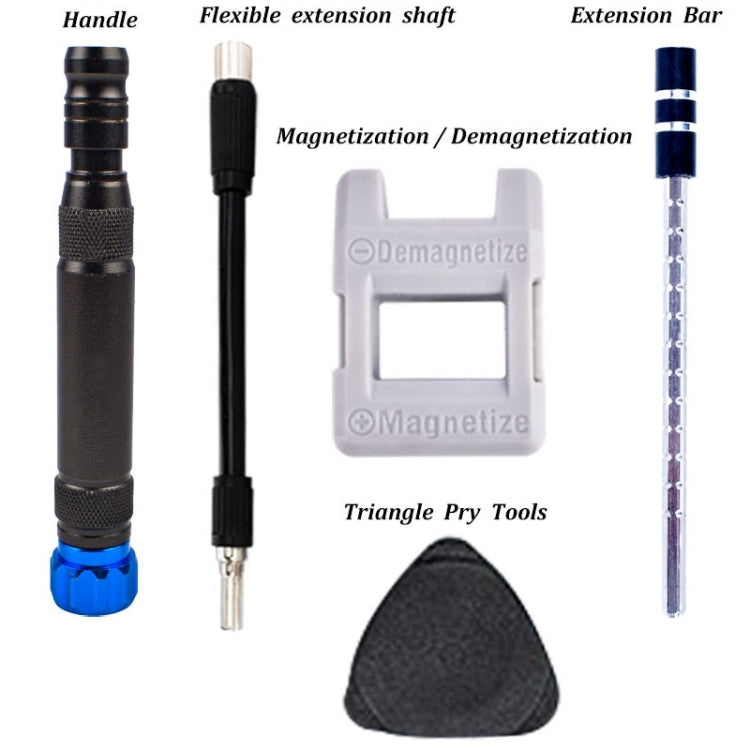 WEEKS 64 in 1 Disassembly Tool Screwdriver Set - Screwdriver Set by buy2fix | Online Shopping UK | buy2fix