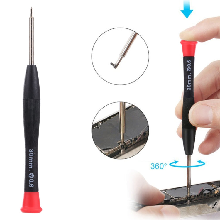 JIAFA Mobile Phone Repair Screwdriver, Size: Y0.6 (Red) - Screwdriver by JIAFA | Online Shopping UK | buy2fix