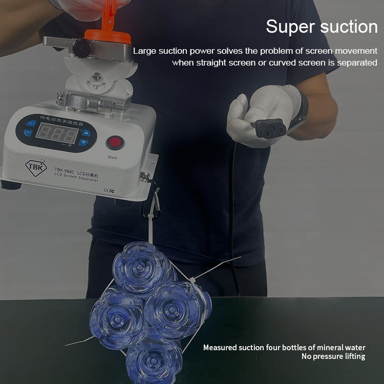 TBK 988C LCD Rotary Separator Middle Frame Remover by TBK