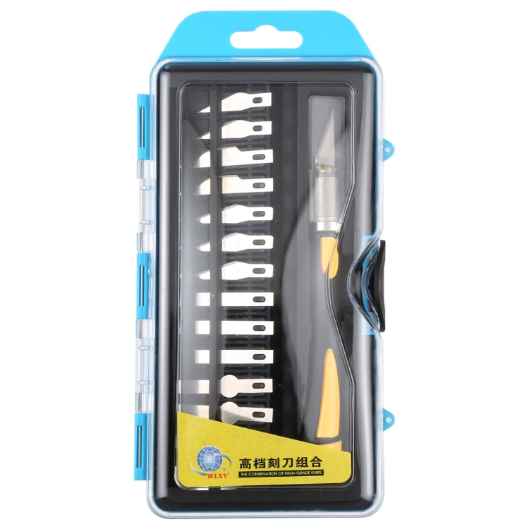 WLXY-9304 15 in 1 Non-Slip Handle Engraving Cutter - Tool Kits by buy2fix | Online Shopping UK | buy2fix