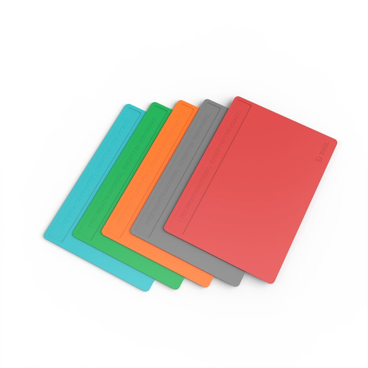 2UUL Heat Resisting Silicone Pad, Size: 40 x 28cm (Orange) - Working Mat by 2UUL | Online Shopping UK | buy2fix